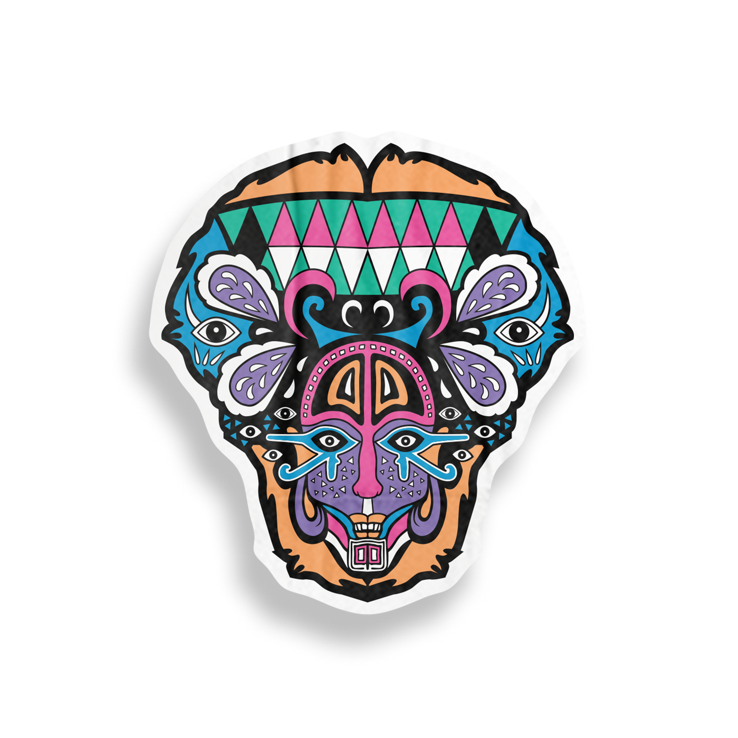 Logo Sticker Face